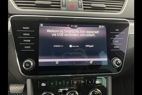 Škoda Superb Combi 1.5 TSI ACT Style Business (INCL-BTW) Aut. *LEATHER-MICROFIBRE | XENON | CANTON-AUDIO | MEMORY-PACK | NAVI-FULLMAP | CAMERA | KEYLESS | HEATED-COMFORTSEATS | PRIVACY-GLASS | SHIFTPADDLES | ECC | PDC | CRUISE | 18''ALU*