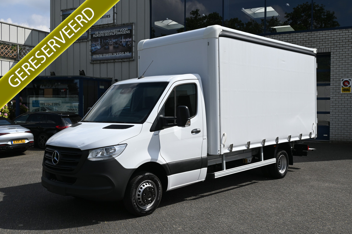 Mercedes-Benz Sprinter 514 CDI L3 NIEUWE schuifzeilen bak Huifzeil MBUX met Apple Carplay/Android Auto