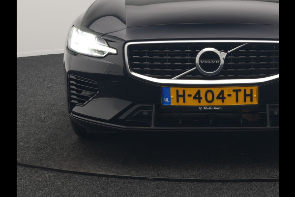 Volvo V60 T6 Twin Engine AWD R-Design 340pk Dealer O.H. | Adaptive Cruise | Camera | Harman / Kardon | Lederen Sportstoelen Memory & Verwarmd | Keyless | Blis | Apple Carplay | Navigatie | DAB | 19"L.M | Plug In Hybrid |