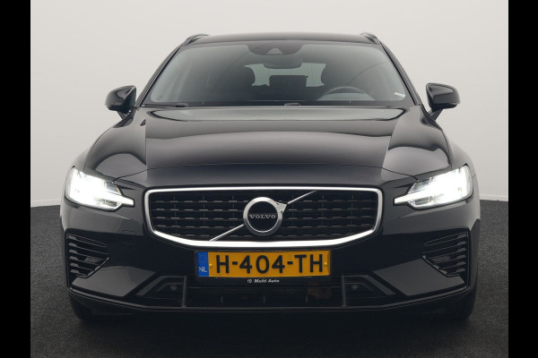 Volvo V60 T6 Twin Engine AWD R-Design 340pk Dealer O.H. | Adaptive Cruise | Camera | Harman / Kardon | Lederen Sportstoelen Memory & Verwarmd | Keyless | Blis | Apple Carplay | Navigatie | DAB | 19"L.M | Plug In Hybrid |
