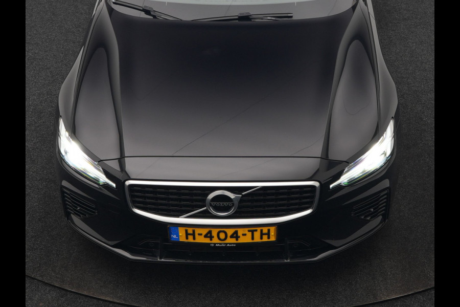 Volvo V60 T6 Twin Engine AWD R-Design 340pk Dealer O.H. | Adaptive Cruise | Camera | Harman / Kardon | Lederen Sportstoelen Memory & Verwarmd | Keyless | Blis | Apple Carplay | Navigatie | DAB | 19"L.M | Plug In Hybrid |