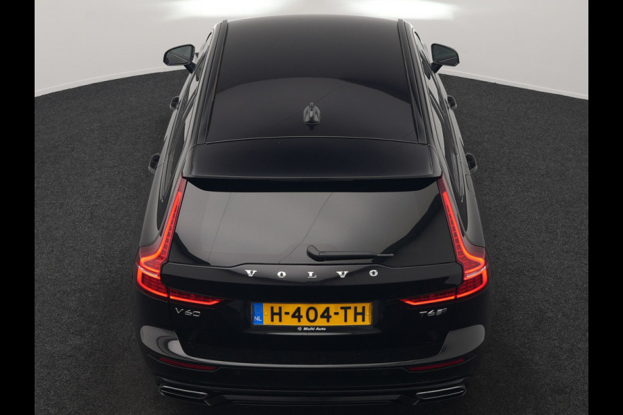 Volvo V60 T6 Twin Engine AWD R-Design 340pk Dealer O.H. | Adaptive Cruise | Camera | Harman / Kardon | Lederen Sportstoelen Memory & Verwarmd | Keyless | Blis | Apple Carplay | Navigatie | DAB | 19"L.M | Plug In Hybrid |
