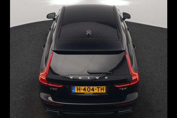 Volvo V60 T6 Twin Engine AWD R-Design 340pk Dealer O.H. | Adaptive Cruise | Camera | Harman / Kardon | Lederen Sportstoelen Memory & Verwarmd | Keyless | Blis | Apple Carplay | Navigatie | DAB | 19"L.M | Plug In Hybrid |