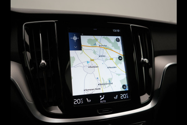 Volvo V60 T6 Twin Engine AWD R-Design 340pk Dealer O.H. | Adaptive Cruise | Camera | Harman / Kardon | Lederen Sportstoelen Memory & Verwarmd | Keyless | Blis | Apple Carplay | Navigatie | DAB | 19"L.M | Plug In Hybrid |