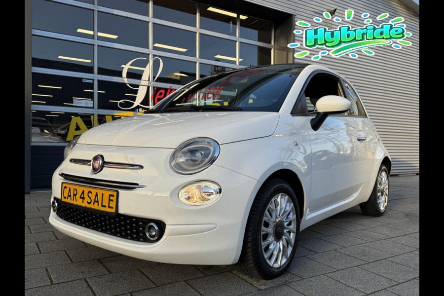 Fiat 500C CABRIO 1.0 Hybride Lounge - Navigatie! / Apple Carplay I Airco I PDC I Sport velgen I Dealer onderhouden