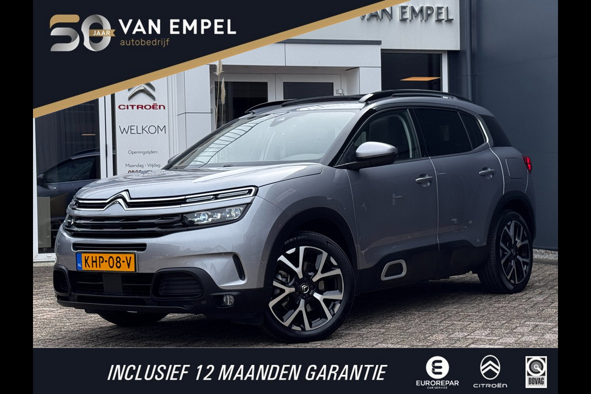 Citroën C5 Aircross 1.6 Plug-in Hybrid 225 Shine | Schuif-Kantel Dak | Leder | Camera | Stoelverwarming | Navigatie