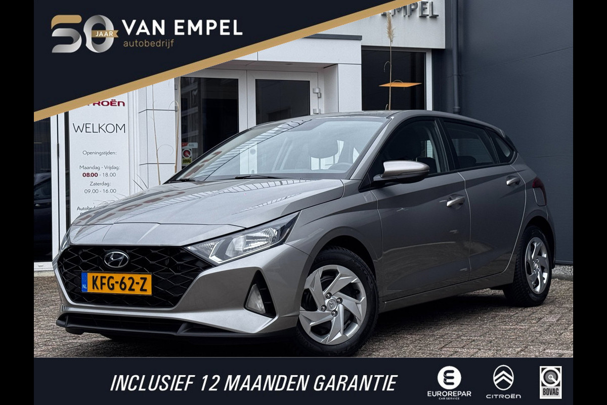 Hyundai i20 1.0 T-GDI Comfort | Camera | Navi By App | Stoel + Stuurverwarming | DAB | Cruise Control