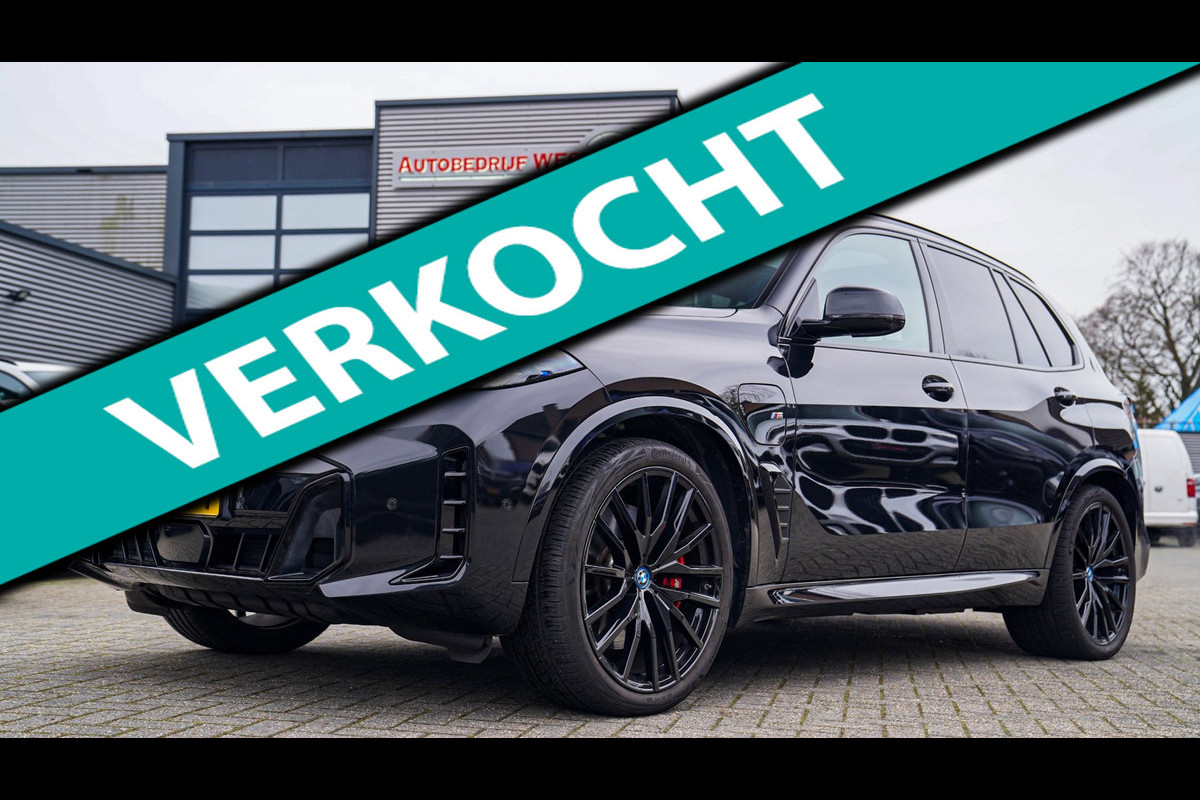 BMW X5 XDrive50e | Luchtvering | Bowers&Wilkins | Stoelverkoeling | Massage | 360 | Stuurwielverwarming | AR | Head Up Display
