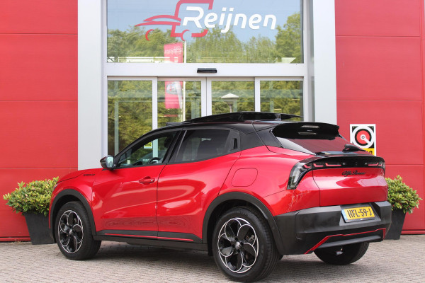 Alfa Romeo junior ELETTRICA SPECIALE 156PK 54 kWh | PANORAMISCH SCHUIF/KANTEL DAK | BICOLOR DAK (ZWART DAK) | WARMTEPOMP | TECHNOLOGIE PAKKET (O.A. FULL LED ADAPTIVE MATRIX KOPLAMPEN/DODEHOEK DETECTIE/DRAADLOZE TELEFOONLADER/ACHTERUITRIJ CAMERA/PARKEERSENSOREN VOOR, ACHTER,ZIJKANT) | DRAADLOZE APPLE CARPLAY/ANDROID AUTO | CLIMATE CONTROL | ELEKTRISCH BEDIENBARE ACHTERKLEP | STOEL VERWARMING | ELEKTRISCH BEDIENBARE VOORSTOEL MET MASSAGE FUNCTIE | VERKEERSBORDEN HERKENNING | ADAPTIVE CRUISE CONTROL | KEYLESS ENTRY/START | VOORRUIT VERWARMING |
