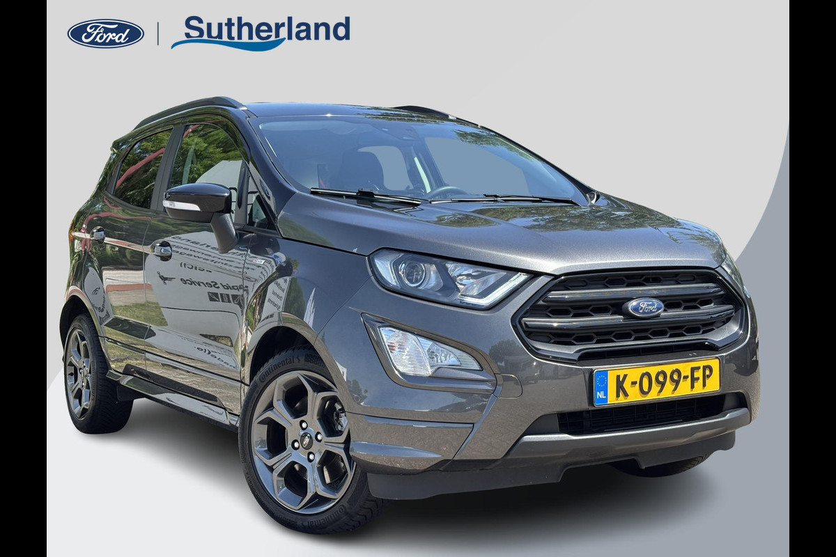 Ford EcoSport 1.0 EcoBoost ST-Line Black 125pk | Winter Pack | Apple Carplay & Android Auto | Cruise control | Hoge zit!