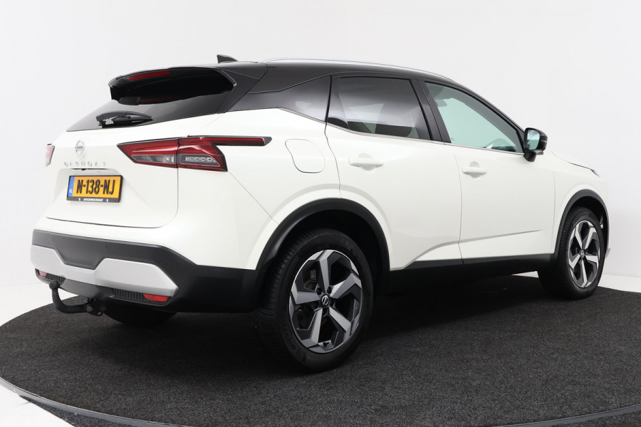 Nissan QASHQAI 1.3 MHEV Xtronic Tekna Plus (VIRTUAL, TREKHAAK, 360 CAMERA, CLIMA, CARPLAY, PANORAMADAK, 1e EIGENAAR)