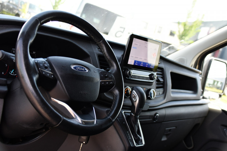 Ford Transit Custom 300 2.0 TDCI L2H1 PB Edition Camera, Cruise, Carplay, Automaat, 130pk, LED, Sensoren, Multimedia, Trekhaak, Uniek!