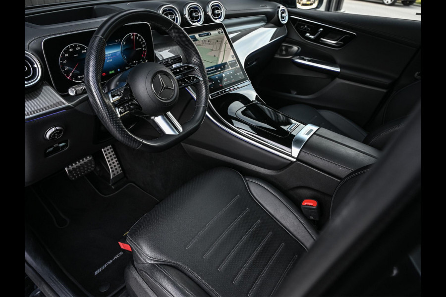 Mercedes-Benz GLC 300e 4MATIC AMG Line | Panoramadak | Burmester | Night pack | Head-up | 360 camera | Digital light | Keyless | Stoelverwarming | Ambiance interieur