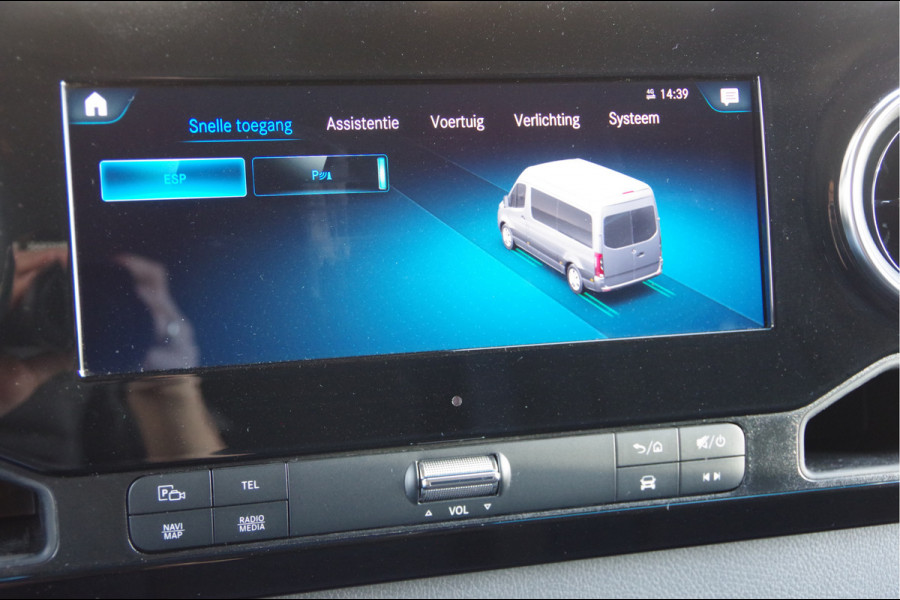 Mercedes-Benz Sprinter 214 2.2 CDI L1H2 AUT. LED, MBUX 10'', 2T TREKGEWICHT, 360 CAMERA, STOELVERWARMING, CRUISE, LEDER STUUR, GEVEERDE STOEL