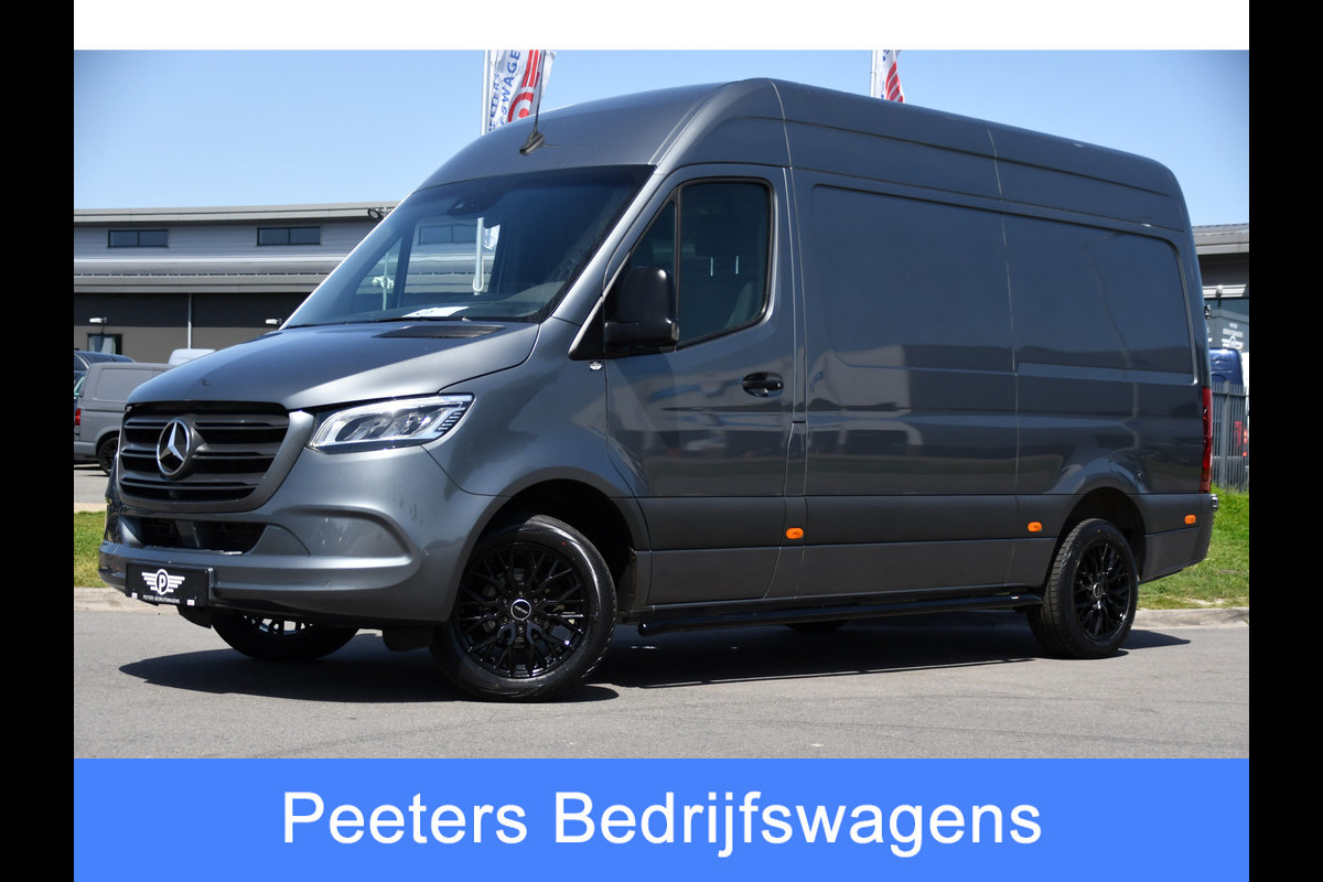 Mercedes-Benz Sprinter 319 V6 3.0 CDI L2H2 PB Edition 360 Camera, Adaptieve Cruise, Carplay, 3500kg Trekhaak, Automaat, 10,5'' Mbux, Sensoren, Uniek!