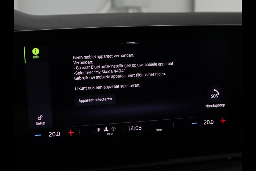Škoda Octavia 1.0 e-TSI Business Edition | Trekhaak | Adaptive cruise | Carplay | Navigatie | Keyless | Full LED | Parkeerhulp | Virtual Cockpit | Climate control
