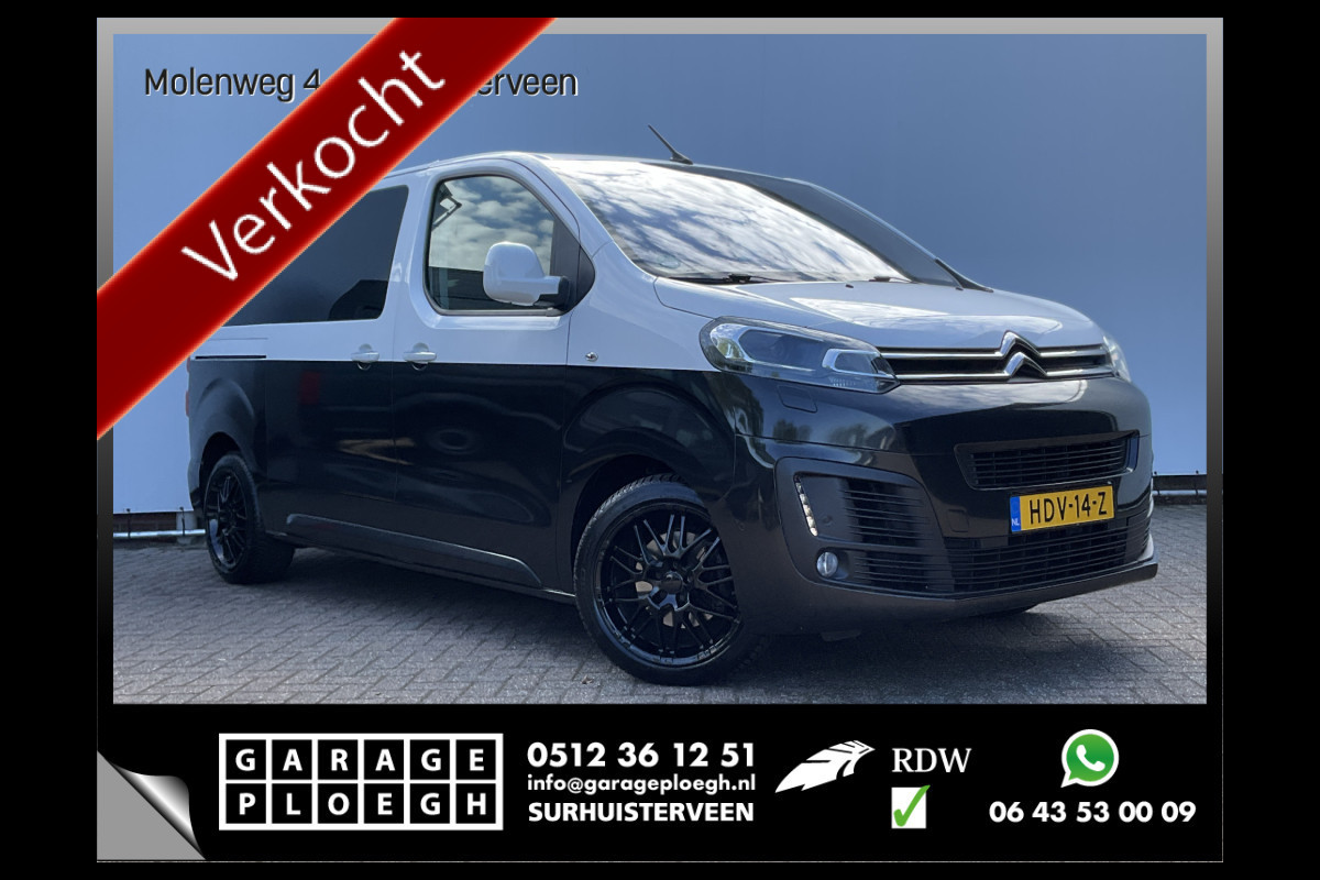 Citroën Jumpy spacetourer 2.0D 177pk 7-Pers Aut Pano Leer 2xSchuifdeur Trekhaak HUD