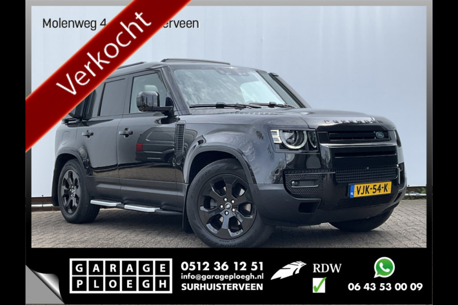 Land Rover Defender 2.0 D240 110 360°Cam Carplay Memory Trekhaak(3500)