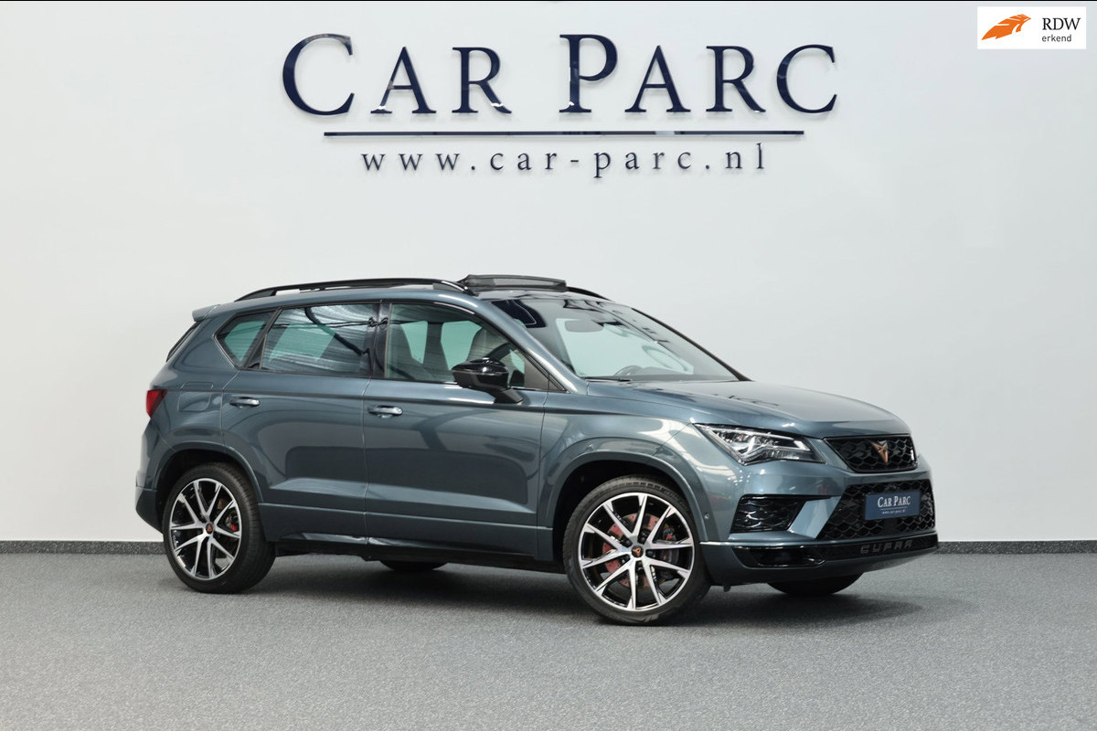 CUPRA Ateca 2.0 TSI 4DRIVE 300+PK LED/VIRTUAL/SFEER/BEATS/PANO/KUIP+ALCANTARA+S.VERWARMING/19" LMV/CAM/ACC/ECC/12 MDN GARANTIE!