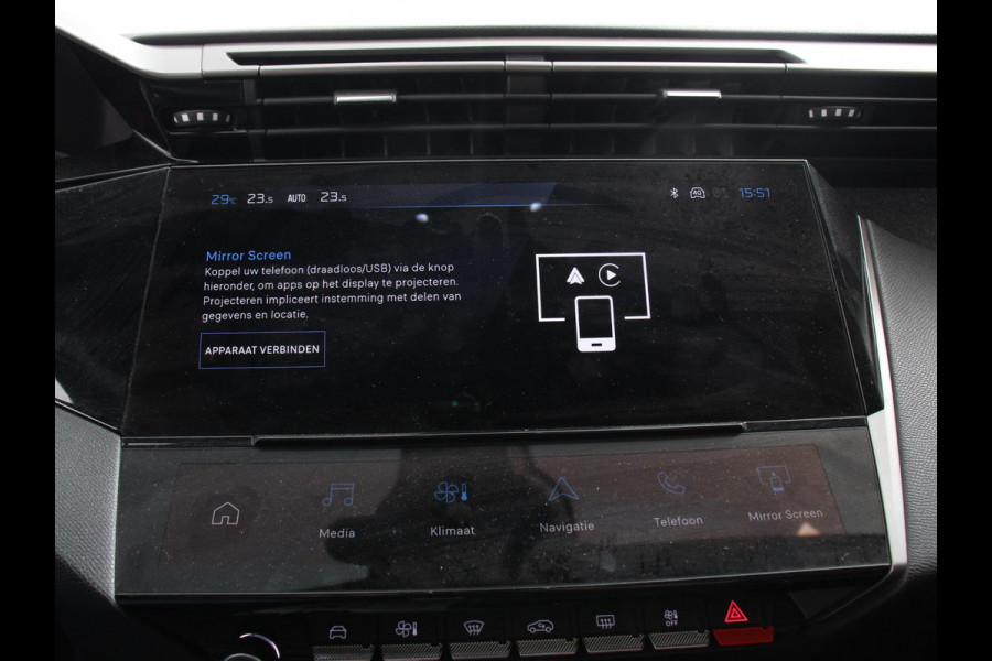 Peugeot 408 1.2 Hybrid 145 e-DCS6 Allure Automaat Navigatie Apple Carplay/Android Auto Camera Parkeersensoren Adaptive Cruise Control Full LED Lichtmetalen velgen Climate Control Camera