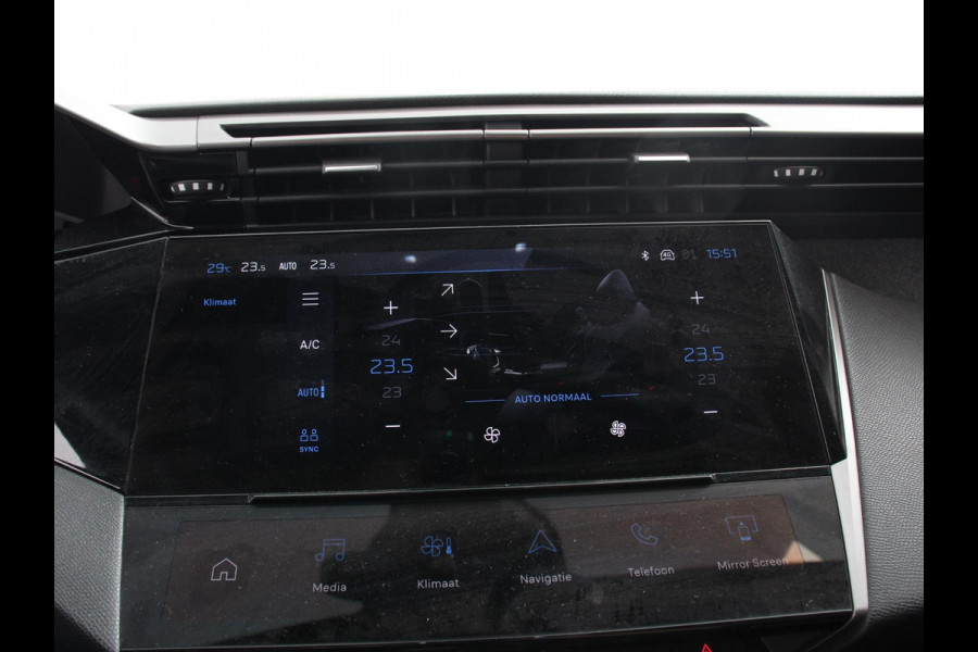 Peugeot 408 1.2 Hybrid 145 e-DCS6 Allure Automaat Navigatie Apple Carplay/Android Auto Camera Parkeersensoren Adaptive Cruise Control Full LED Lichtmetalen velgen Climate Control Camera