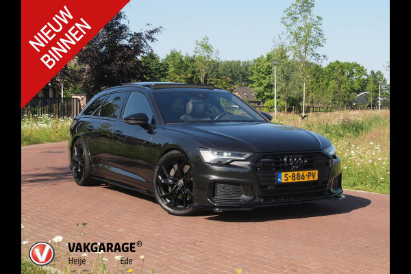Audi A6 Avant 55 TFSI quattro Design Pro Line Plus | Panoramadak | Trekhaak | Sfeerverlichting | Bang & Olufsen | 360 Camera | ACC |