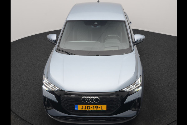 Audi Q4 e-tron 40 S Line 77 kWh 204pk | Adaptive Cruise | Valcona Lederen Sportstoelen Verwarmd | 20"L.M | Apple Carplay | Keyless | Blis | Camera | Virtual | Navigatie | DAB |