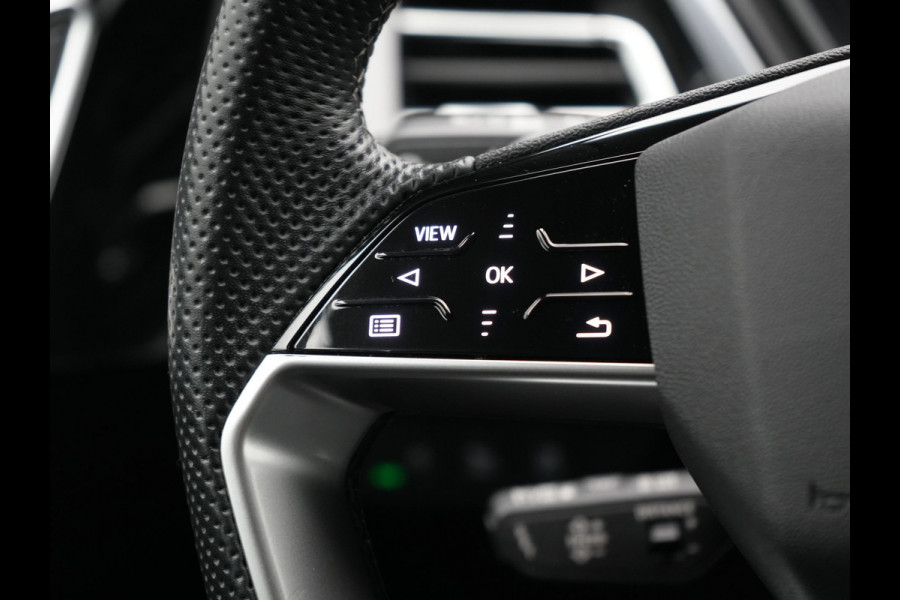 Audi Q4 e-tron Sportback 40 S Line 77 kWh 204pk | Adaptive Cruise | Valcona Lederen Sportstoelen Verwarmd | 20"L.M | Apple Carplay | Keyless | Blis | Camera | Virtual | Navigatie | DAB |