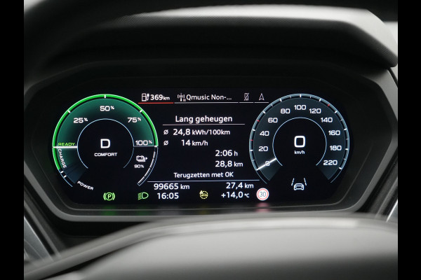 Audi Q4 e-tron Sportback 40 S Line 77 kWh 204pk | Adaptive Cruise | Valcona Lederen Sportstoelen Verwarmd | 20"L.M | Apple Carplay | Keyless | Blis | Camera | Virtual | Navigatie | DAB |