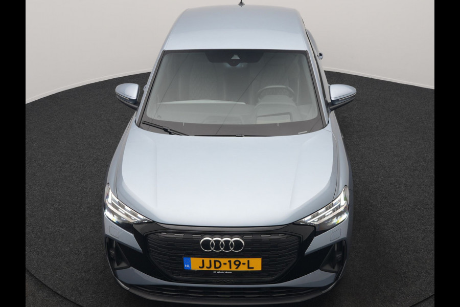 Audi Q4 e-tron Sportback 40 S Line 77 kWh 204pk | Adaptive Cruise | Valcona Lederen Sportstoelen Verwarmd | 20"L.M | Apple Carplay | Keyless | Blis | Camera | Virtual | Navigatie | DAB |