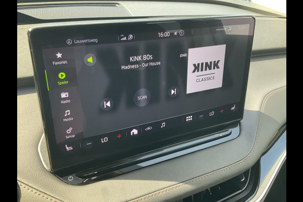 Škoda ENYAQ iV 80 Soh 91% Carplay Pano.dak Trekhaak Adap.Cruise HUD Stoelverw+Ventilatie Leer BOMVOL!