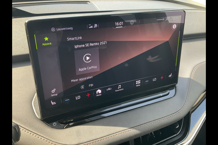 Škoda ENYAQ iV 80 Soh 91% Carplay Pano.dak Trekhaak Adap.Cruise HUD Stoelverw+Ventilatie Leer BOMVOL!