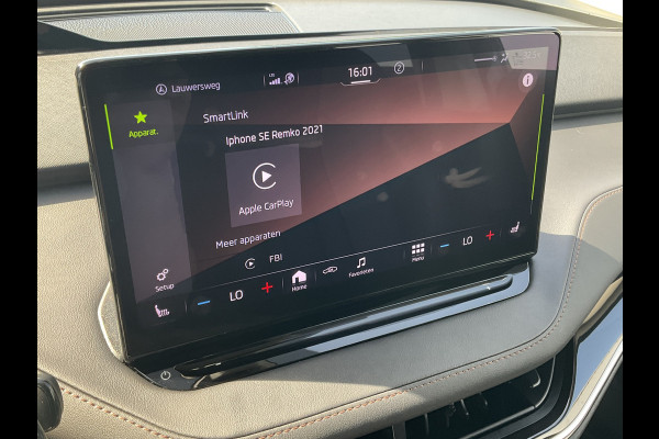 Škoda ENYAQ iV 80 Soh 91% Carplay Pano.dak Trekhaak Adap.Cruise HUD Stoelverw+Ventilatie Leer BOMVOL!