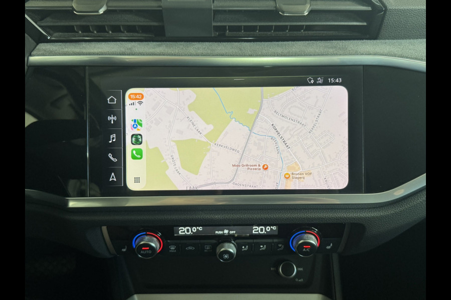 Audi Q3 Sportback 35 TFSI S-line Adaptive cruise Digitaal dashboard Led Clima Stoelverwarming Carplay