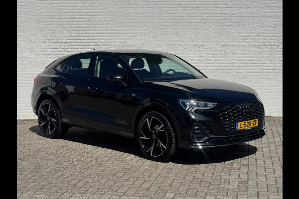 Audi Q3 Sportback 35 TFSI S-line Adaptive cruise Digitaal dashboard Led Clima Stoelverwarming Carplay