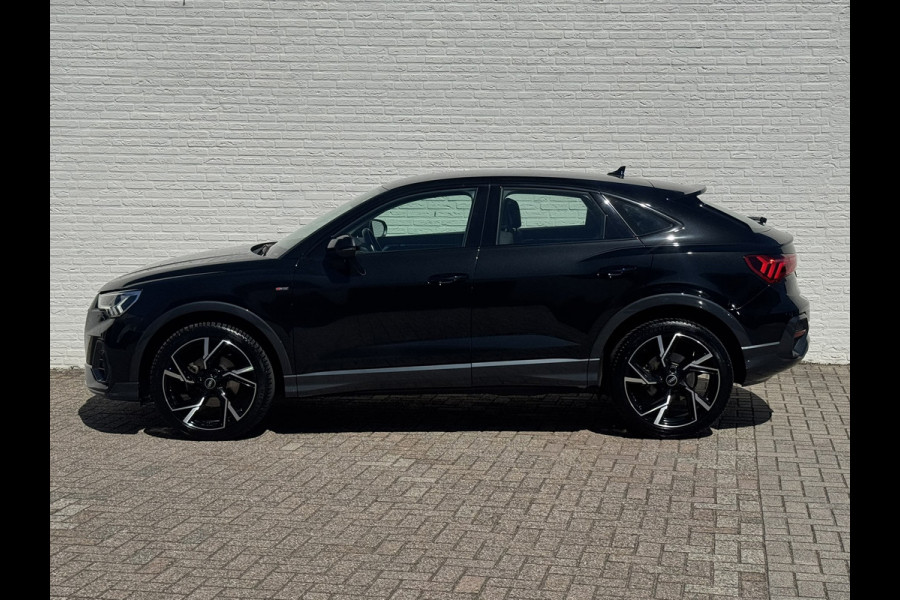 Audi Q3 Sportback 35 TFSI S-line Adaptive cruise Digitaal dashboard Led Clima Stoelverwarming Carplay