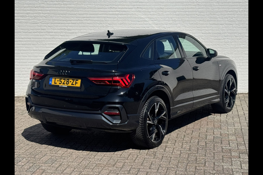 Audi Q3 Sportback 35 TFSI S-line Adaptive cruise Digitaal dashboard Led Clima Stoelverwarming Carplay