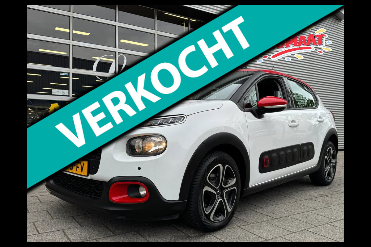 Citroën C3 1.2 PureTech S&S Feel AUTOMAAT - Apple CarPlay / Navigatie I Airco I LED I PDC I Sport velgen I dealer onderhouden