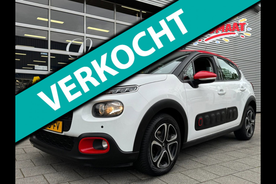 Citroën C3 1.2 PureTech S&S Feel AUTOMAAT - Apple CarPlay / Navigatie I Airco I LED I PDC I Sport velgen I dealer onderhouden