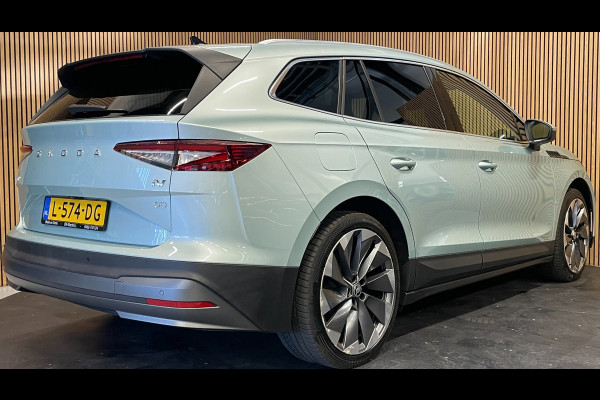 Škoda ENYAQ iV 80|90% SOH|GROTE ACCU|ACC|LEDER|ELEK.INTERIEUR+TREKHAAK|STUUR+STOELVERWARMING V+A|CAMERA|CARPLAY|NL|NAP|1 EIGENAAR|