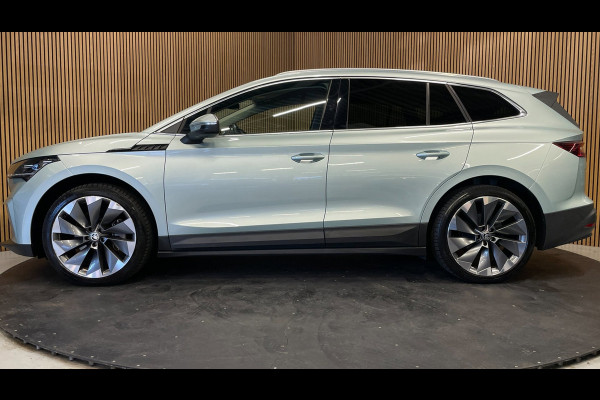 Škoda ENYAQ iV 80|90% SOH|GROTE ACCU|ACC|LEDER|ELEK.INTERIEUR+TREKHAAK|STUUR+STOELVERWARMING V+A|CAMERA|CARPLAY|NL|NAP|1 EIGENAAR|