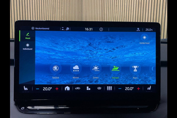 Škoda ENYAQ iV 80|90% SOH|GROTE ACCU|ACC|LEDER|ELEK.INTERIEUR+TREKHAAK|STUUR+STOELVERWARMING V+A|CAMERA|CARPLAY|NL|NAP|1 EIGENAAR|
