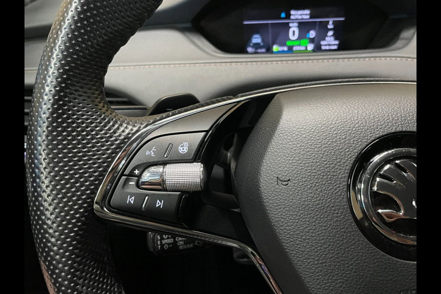 Škoda ENYAQ iV 80|90% SOH|GROTE ACCU|ACC|LEDER|ELEK.INTERIEUR+TREKHAAK|STUUR+STOELVERWARMING V+A|CAMERA|CARPLAY|NL|NAP|1 EIGENAAR|