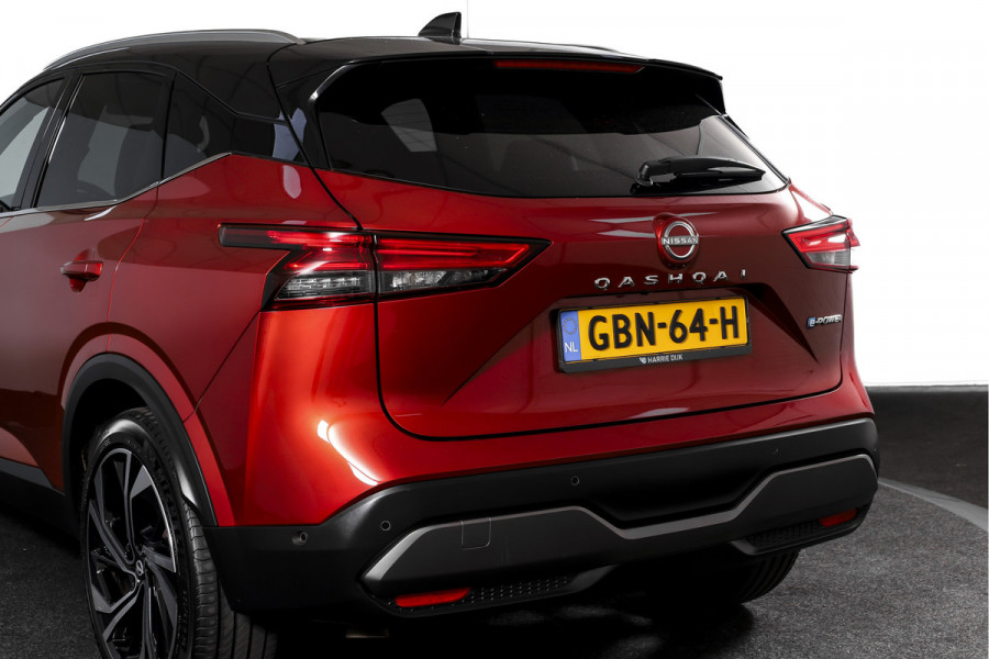 Nissan QASHQAI 1.5 e-Power 190 PK Tekna Plus Orig. NL | Panodak | Dig. Cockpit | Adapt. Cruise | Winterpakket | Memory+Massage| 360 Camera | NAV + App. Connect | HUD | ECC | Elek. Klep | LM 20" |