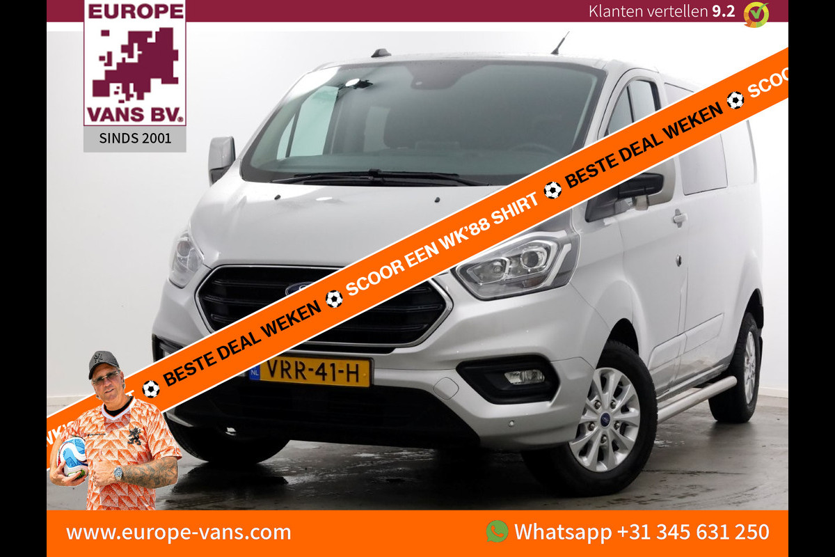 Ford Transit Custom 2.0 TDCI 130pk L2H1 Limited D.C. Airco/Navi/LED 09-2022