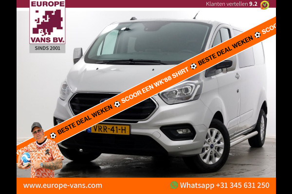 Ford Transit Custom 2.0 TDCI 130pk L2H1 Limited D.C. Airco/Navi/LED 09-2022