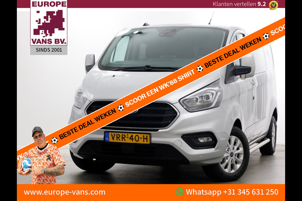Ford Transit Custom 2.0 TDCI 130pk L2H1 Limited D.C. Airco/Navi/LED 09-2022