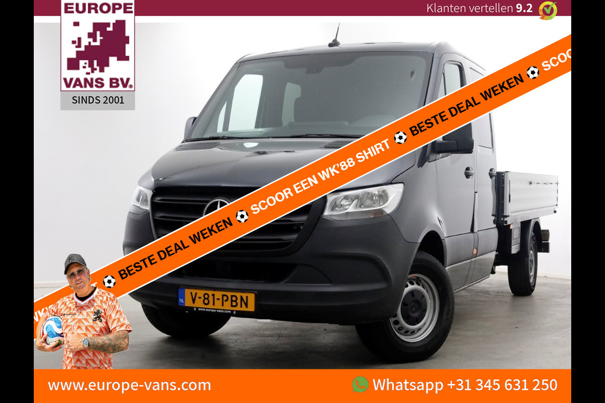 Mercedes-Benz Sprinter 317 CDI 170pk 9G Automaat D.C. Open Laadbak Trekhaak 3500kg 02-2023