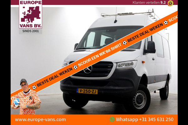 Mercedes-Benz Sprinter 314 CDI 143pk E6 L2H2 4x4 ZG1 D.C. Airco/Navi/Trekhaak 2800kg 05-2019