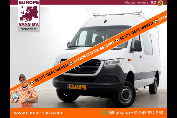Mercedes-Benz Sprinter 314 CDI 143pk E6 L2H2 4x4 ZG1 D.C. Airco/Navi/Trekhaak 2800kg 05-2019